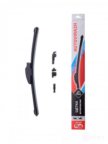 Щётка стеклоочистителя бескаркасная "AV-155Y" 35см/14"