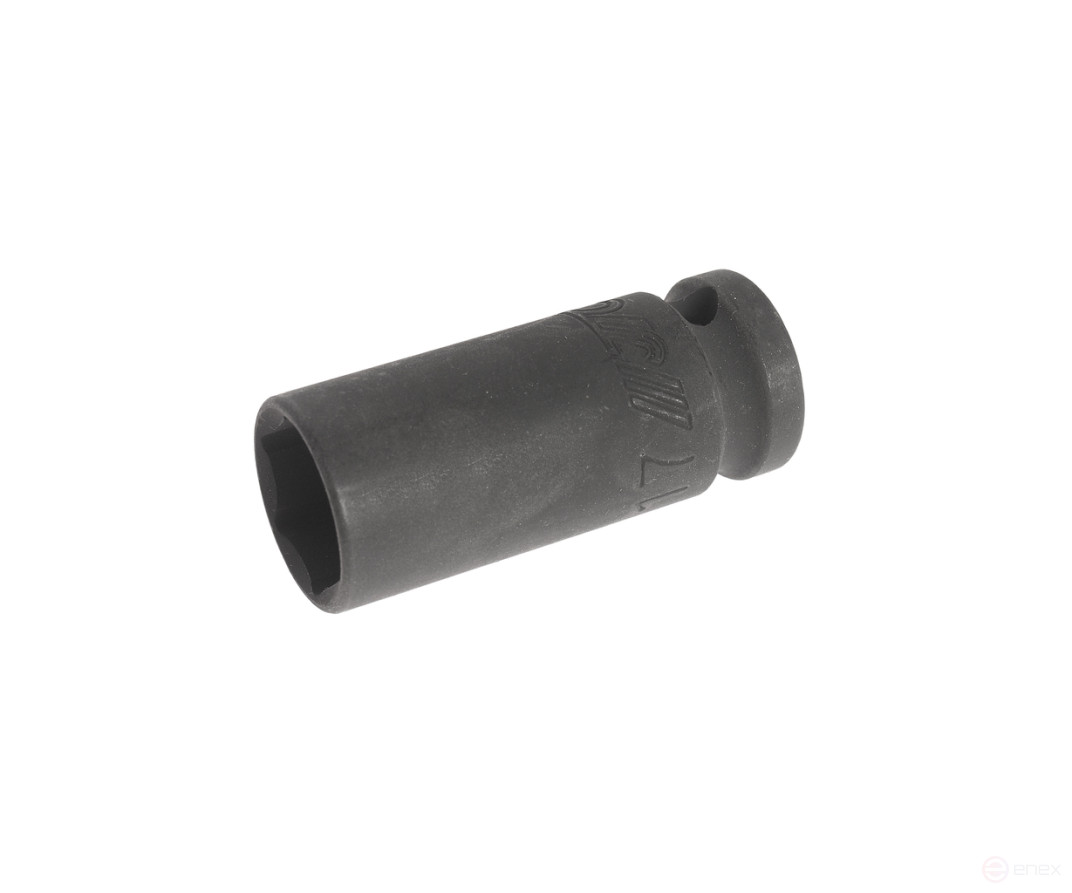1/2" 17mm impact head of medium depth, thin-walled L=55mm JTC