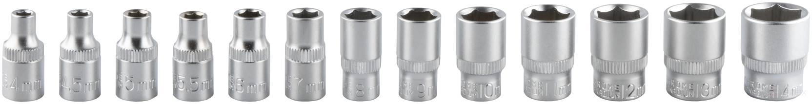 Набор головок торц. и вставок 108пр.1/2"1/4"DR (АвтоDело) 39818