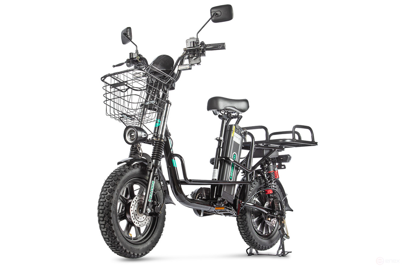 Электровелосипед Gelbert Khan Monster 1, черный