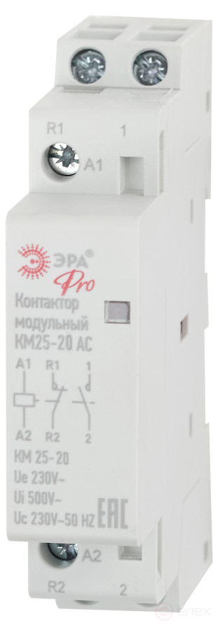 Контактор модульный ЭРА PRO NO-902-292 КМ25-20 AC