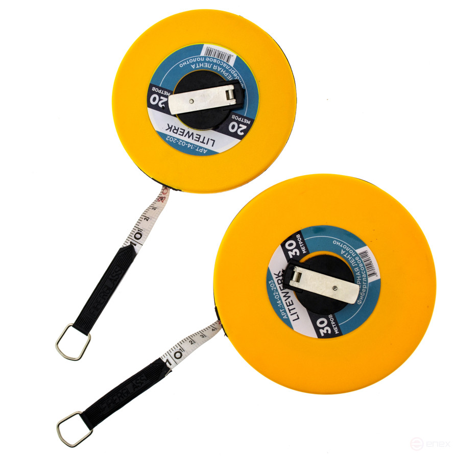 Рулетка геодезическая в закрытом корпусе 30 м, ЧЕГЛОК
