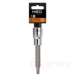 Головка торцевая с битой-вставкой Torx 1/2", T30 x 100 мм