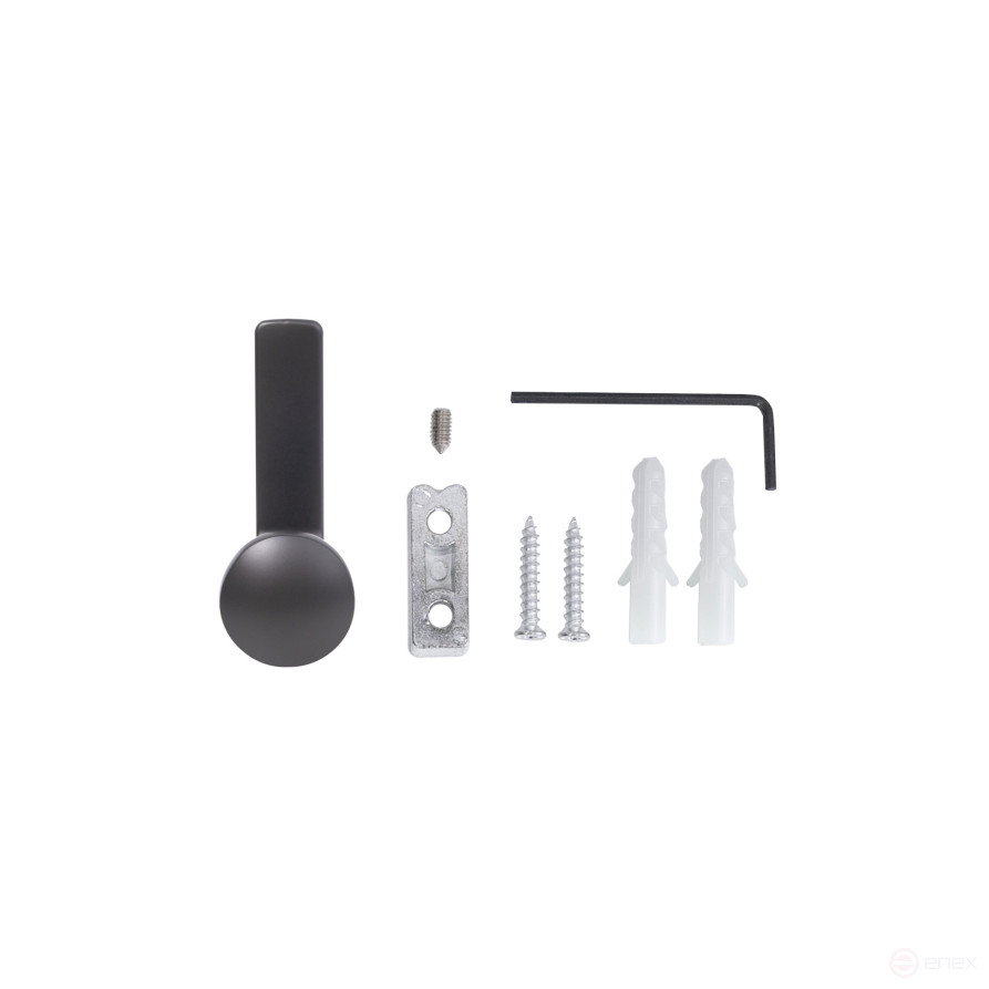 Hook metal one-horn metal KING graphite AKS