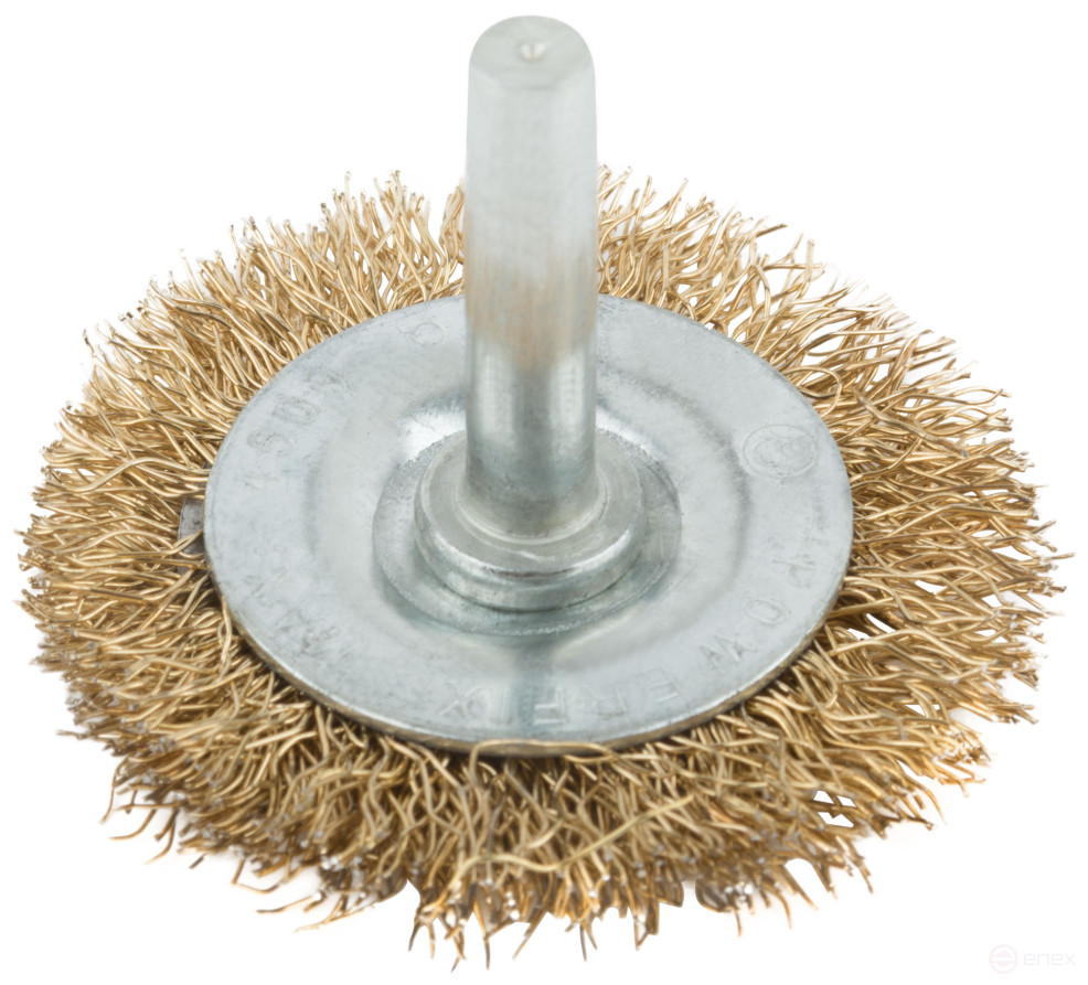 Corkscrew, "wheel" type, with a pin, 50 mm latuned steel wavy wire