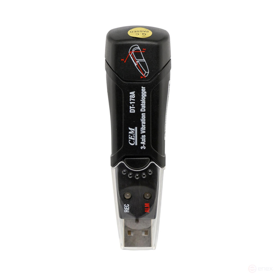 DT-178A 3-axis vibration recorder