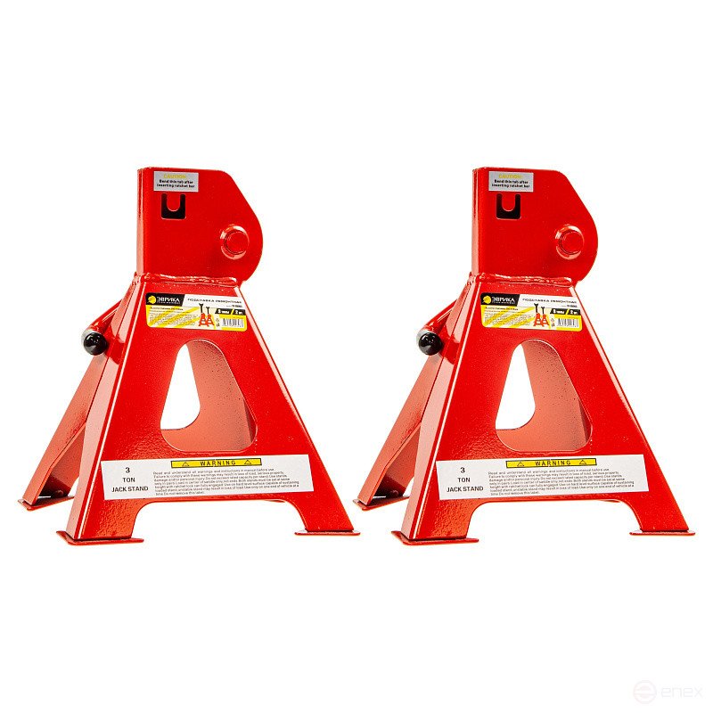 Подставка ремонтная ER-89003 3т (выс. подъема 290-430мм) (к-т 2шт) ЭВРИКА /1/6