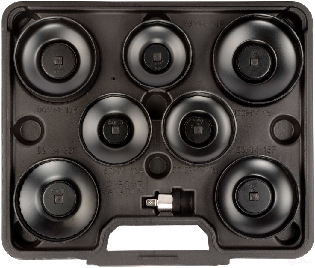 Набор ключей масляного фильтра "чашка" 15 пр. (АвтоDело) 40535