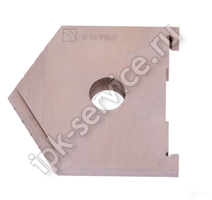 Plate for the first precast drill bit f56 R6M5 GOST 25526-82