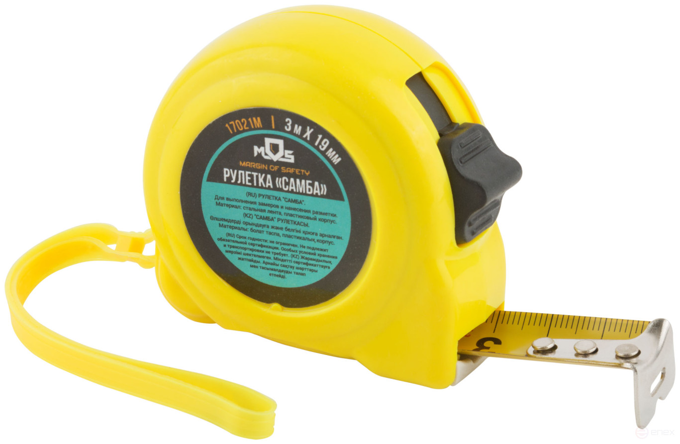Samba tape measure 3 m x 19 mm
