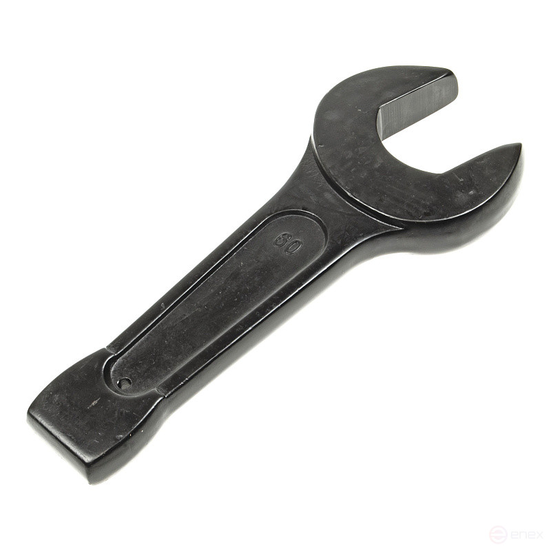 Ключ рожковый 60мм ER-33060 ударный односторонний (L-303мм) ЭВРИКА /1/5