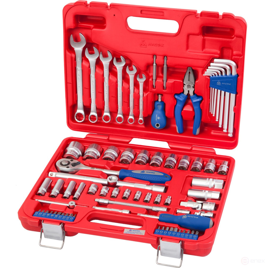 Universal tool set, 72 items MASTER 0-072C