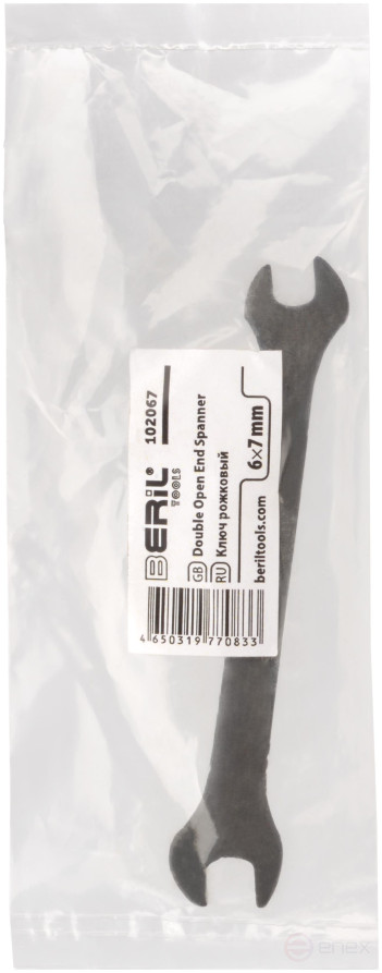 Ключ рожковый 6*7 BERIL