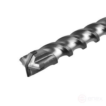 Бур SDS-MAX ПРАКТИКА 25 х 1360/1500 мм, КВАДРО, серия Эксперт, по бетону (915-718)