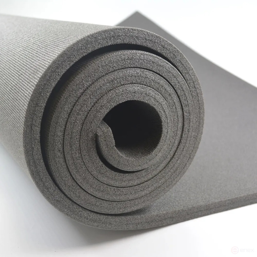 Non-slip travel mat/karemat, grey, for hiking, fishing and hunting. Foam in the tent. Folding yoga and gymnastics mat, 180 x 60 x 1.2 cm