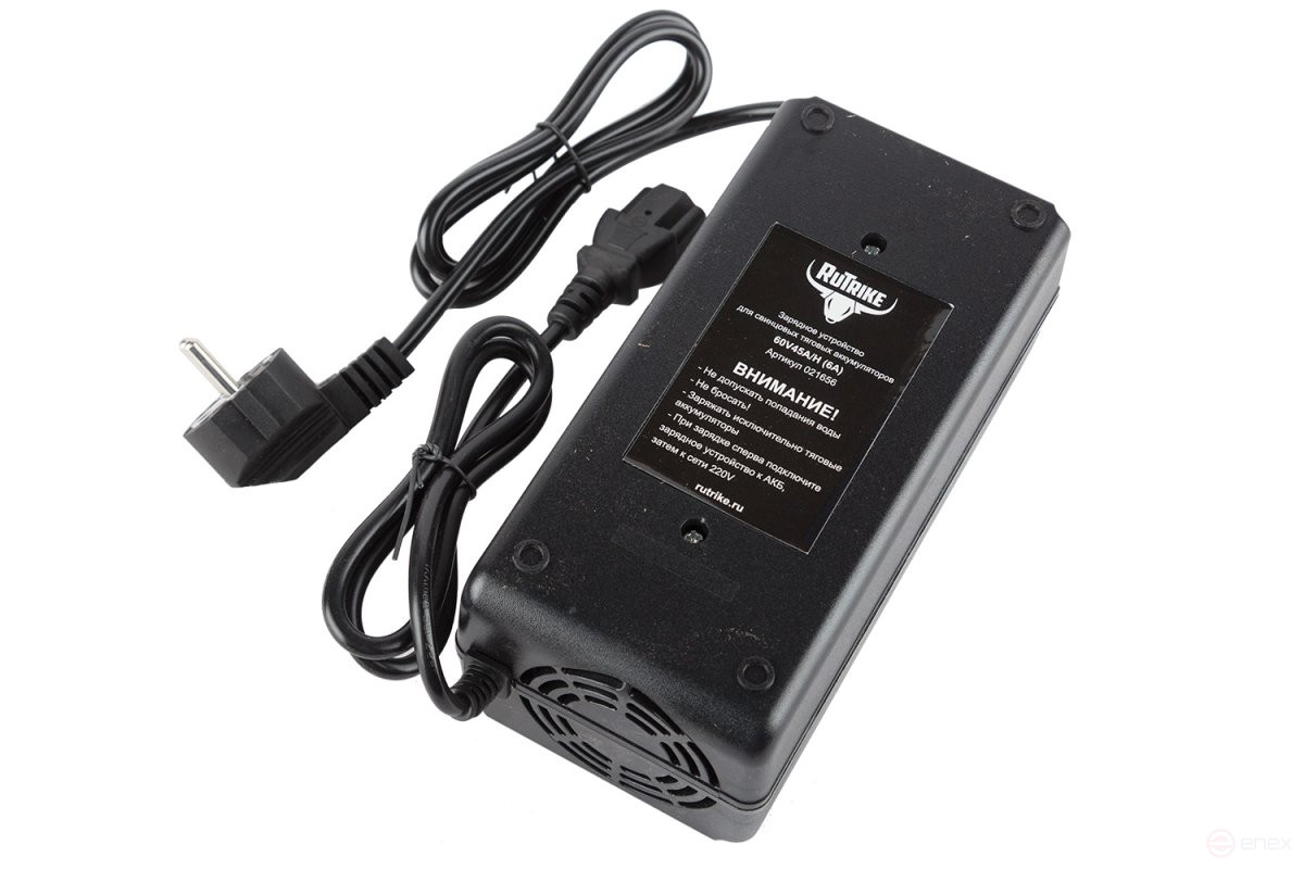 Charger for lead-acid traction batteries 60V45A/H (6A)