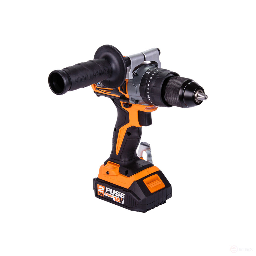 Дрель-шуруповерт аккумуляторный бесщеточный Villager VLP 5120, без АКБ и зу в комплекте