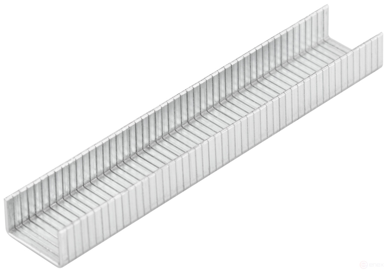Stapler staples, hardened rectangular 10.6 mm x 1.2 mm (wide type 140) 6 mm, 1000 pcs.