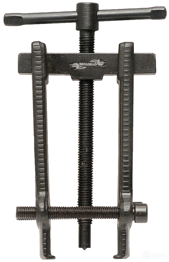 Съемник 2-х лапый передвижной с фиксатором 75мм ф19-35мм (АвтоDело) 41875