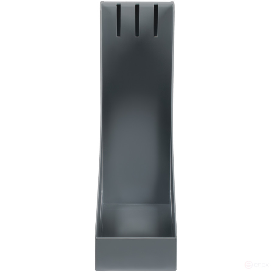 Paper tray vertical STAMP "Basis", grey, width 100mm