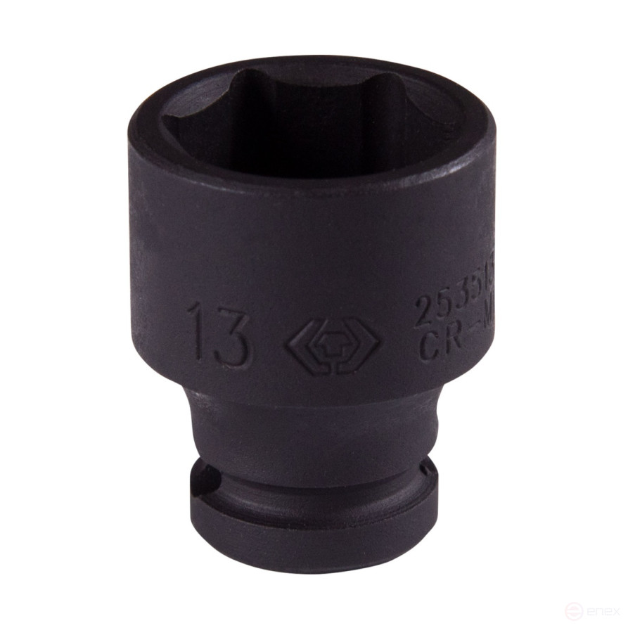 Головка торцевая ударная шестигранная 1/4", 13 мм KING TONY 253513M