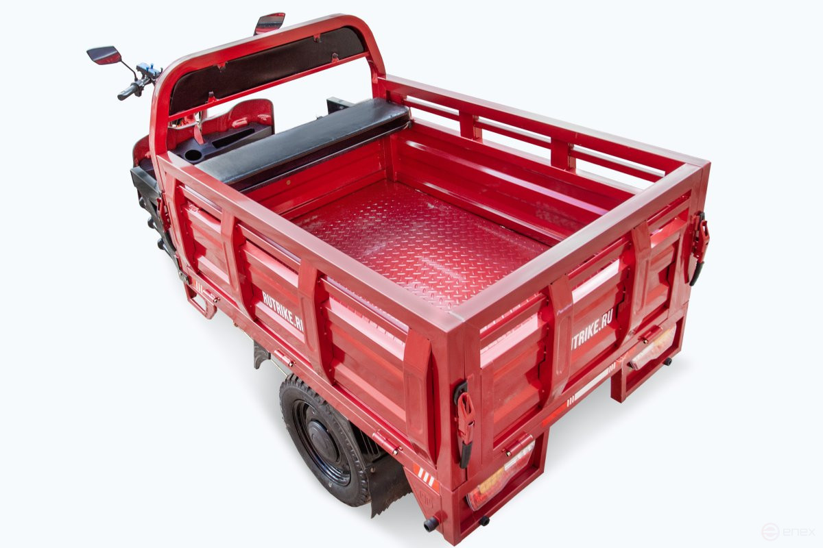 Cargo electric tricycle Rutrike Antey Pro 1500 60V1200W, dark green