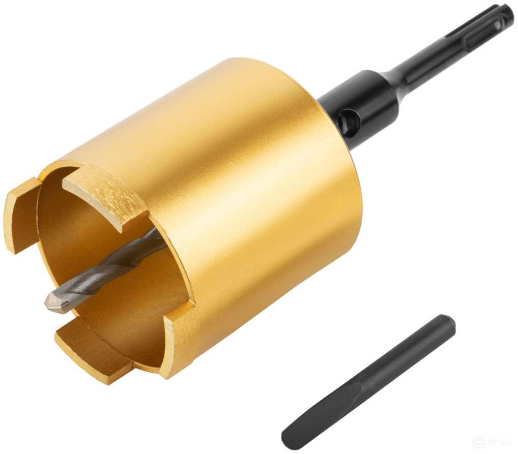 Коронка кольцевая по бетону алмазная безударная в сборе 72 мм