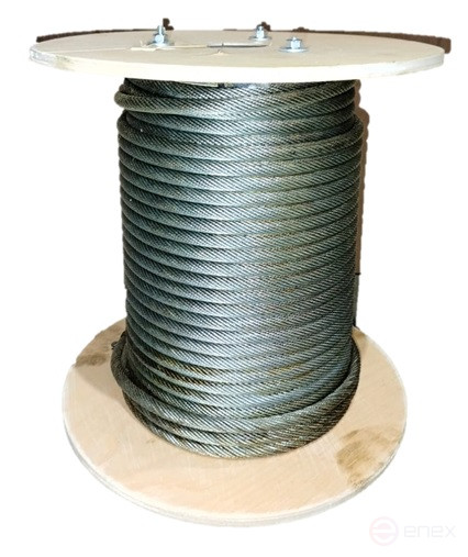 The rope (cable) for the manipulator (CMU) is digitized. DIN 3069 8.0-19x7-sZ-B-1770/180 80 m