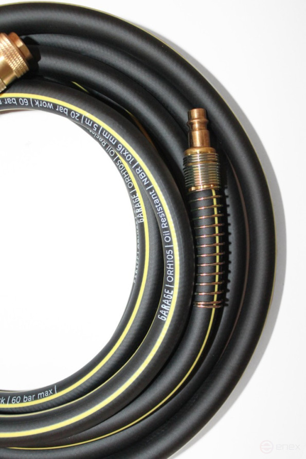 Reinforced oil-resistant hose 10/16 mm, 5m Garage