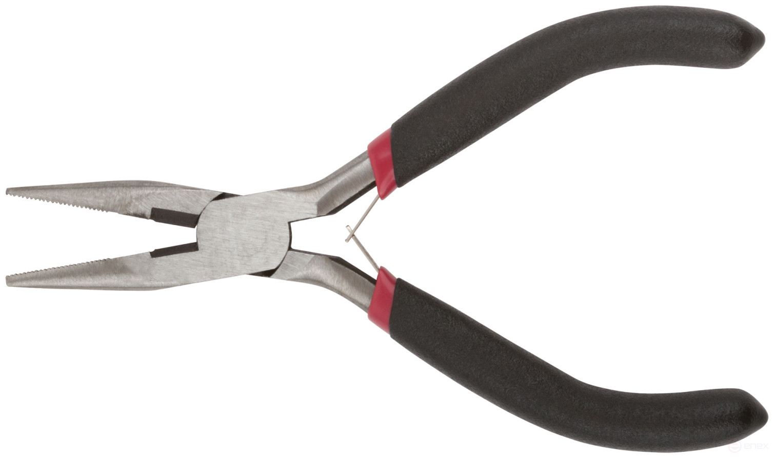 Mini thin-nosed, 125 mm black handles