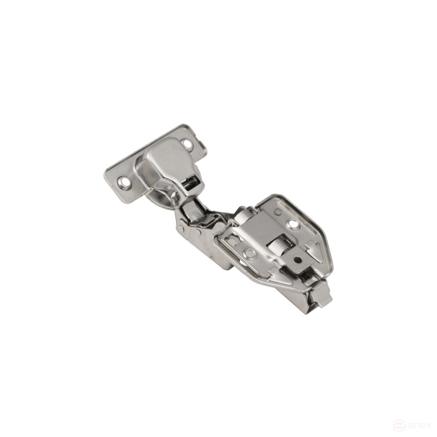 Петля внутренняя с доводчиком 48мм h3 clip-on AKS PLUS 3D (еврошурупы, заглушки)