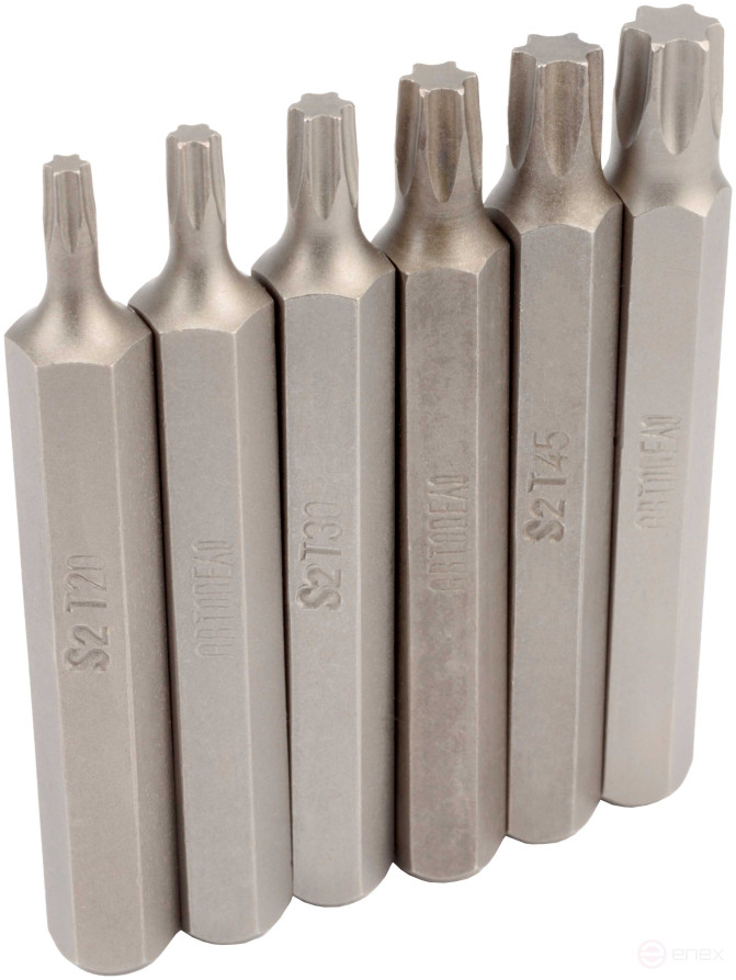 Набор звездочек 6шт.TORX (75мм.блистер) (АвтоDело) 40632