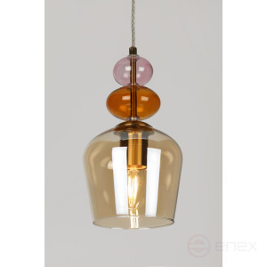 4114-201 Rivoli Corina Pendant Lamp 4114-201 1 x E27 40W Design