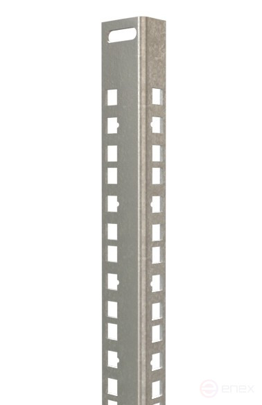 CPR19-15U-ZN 19" монтажный профиль высотой 15U, для шкафов TWB, оцинкованный (2 шт. в комплекте)