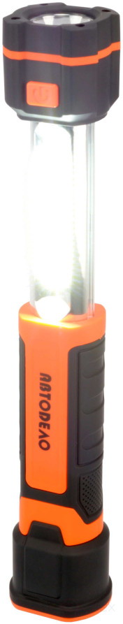 Multi-purpose LED Telescopic Flashlight 3COB+1LED, 280Lm, Li-ion 1800mAh (Car Body) 44315