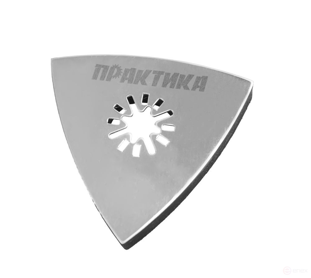 Nozzle for MFI PRACTICE delta sole, VELCRO, WITHOUT holes, for 80 mm sanding plates (240-409)