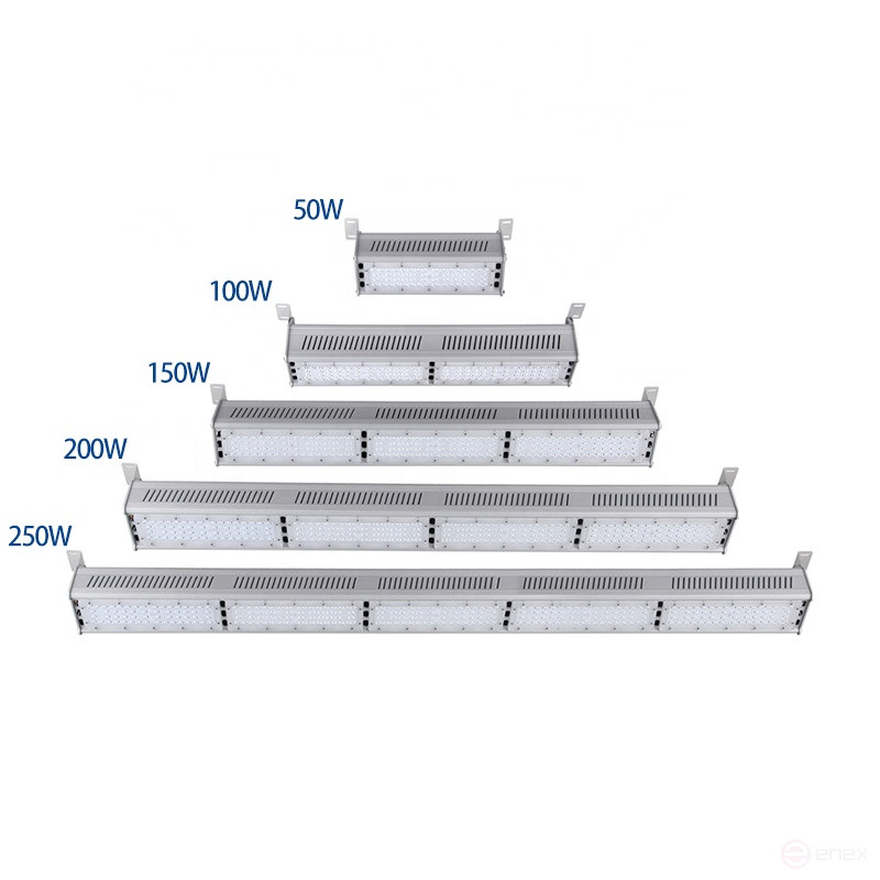 Светодиодный промышленный линейный светильник Mosvolt JX-XTGKD 200w 85-245v