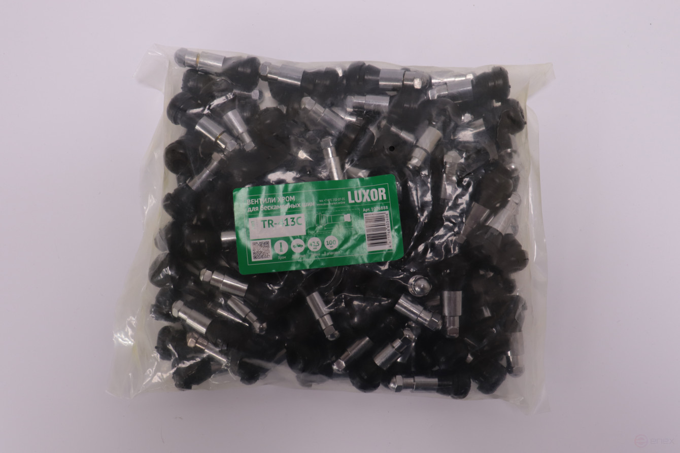 ACG TR-413С Вентиля LUXOR б/к хромированные БЮДЖЕТ L=32 мм, d отв=11,3 мм L max=42.5mm (100шт/уп) 1026888