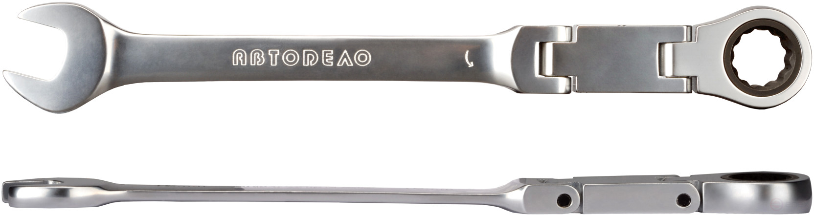 Набор комб.трещоточных ключей с двойным шарниром (АвтоDело) 8шт.(сумка) 30227