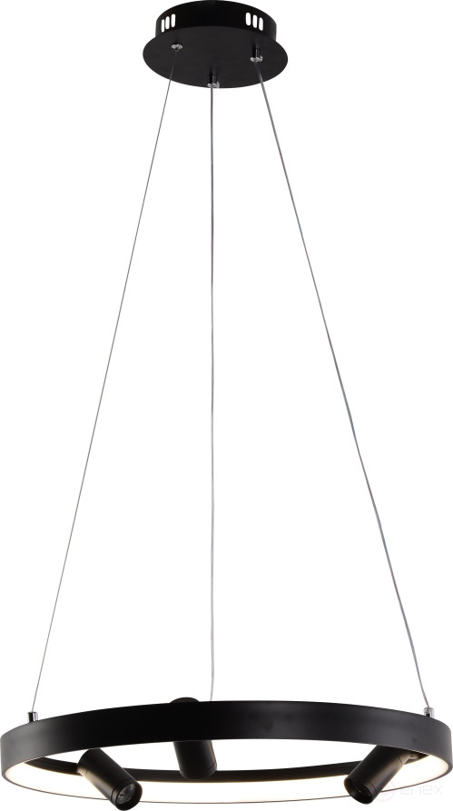 Светильник подвесной (подвес) Rivoli Selena 6147-101 LED 77 Вт 3000 - 6000 К с пультом