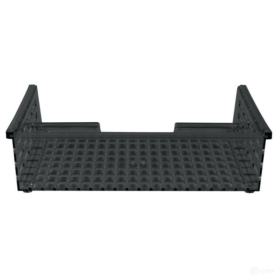 Paper tray horizontal STAMP "XXL", tinted black