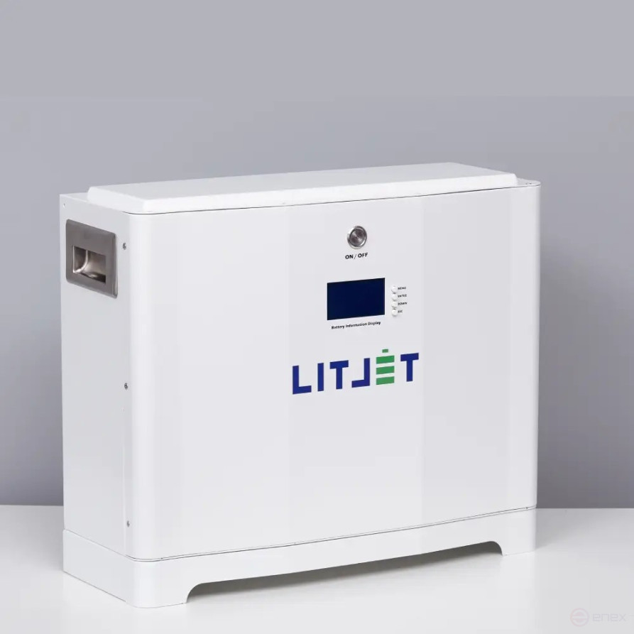 Lithium traction battery LITJET SMART LiFePO4 (powerwall) 51.2V 100Ah 5kWh