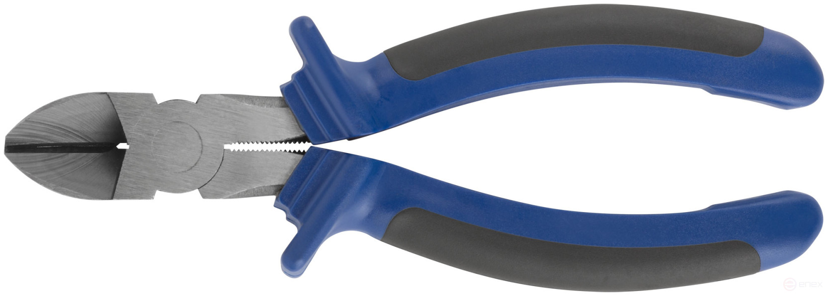 Side cutters "One" two-tone rubberized handles, 180 mm polished steel