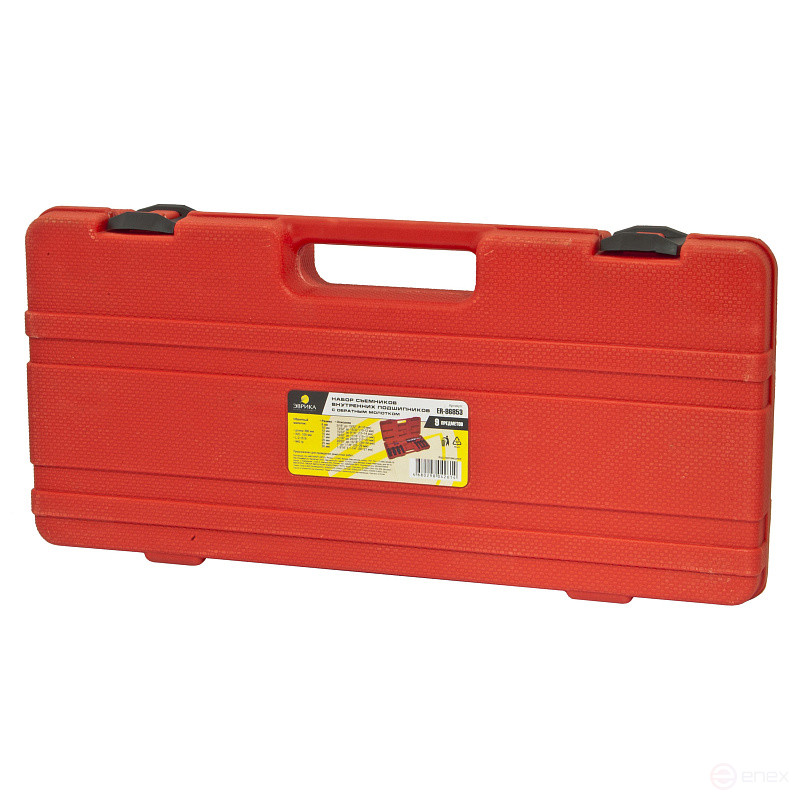 Набор съемников внутренних подшипников ER-86853 с обратным молотком 9пр., в кейсе ЭВРИКА /1/2