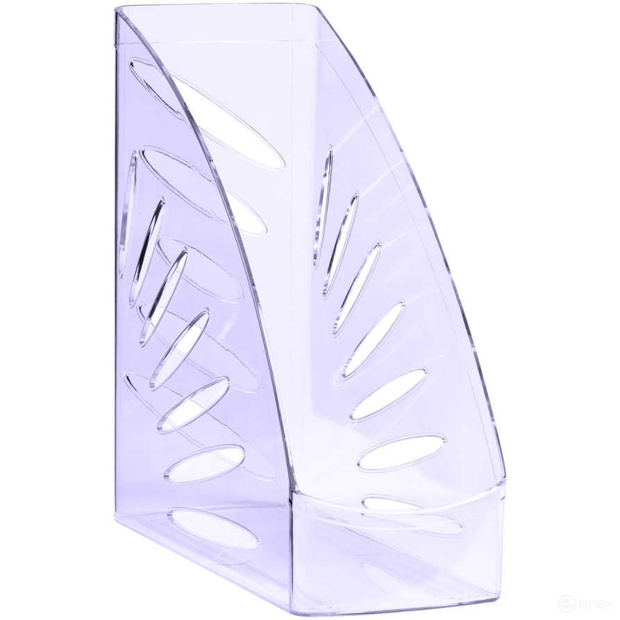 Paper tray vertical STAMP "Tropic", tinted purple, width 110mm