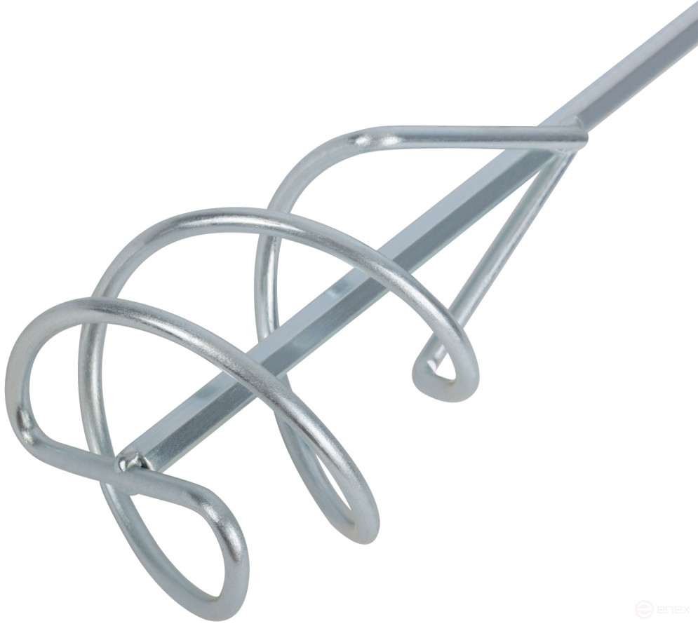 Mixer for building mixes, galvanized, shank SDS-PLUS 100x450 mm