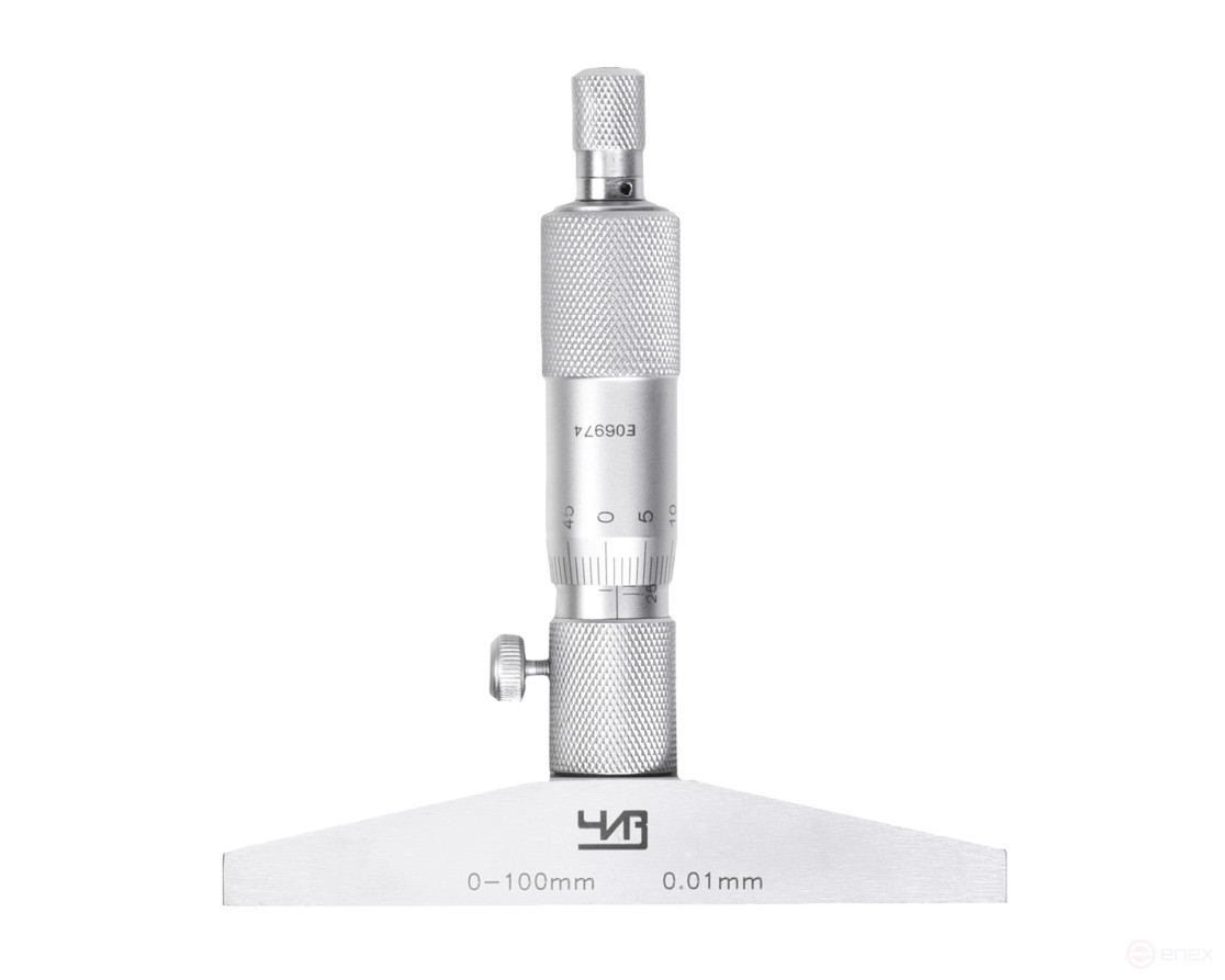 Глубиномер микрометр. ГМ - 100 0,01 ЧИЗ