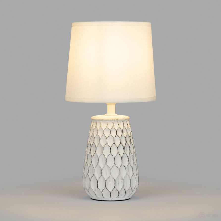 Rivoli Bertha 7071-502 Table Lamp 1 * E14 40W ceramic White