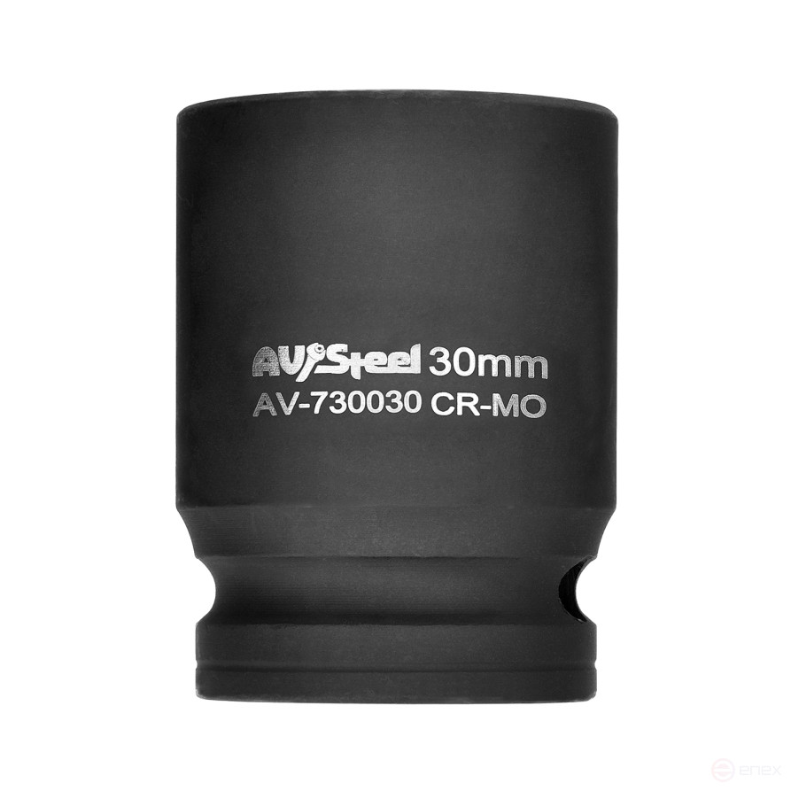Головка ударная 3/4" шестигранная 30 мм "AV Steel" AV-730030