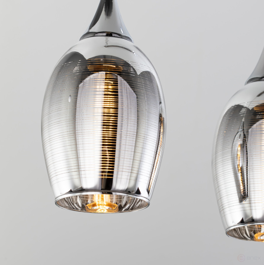 Светильник подвесной (подвес) Rivoli Malady 9123-203 3 х Е27 40 Вт модерн потолочный